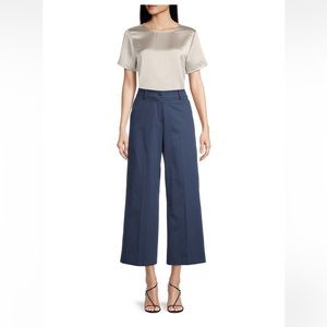 Weekend Max Mara Urial Cropped Wide-Leg Trousers